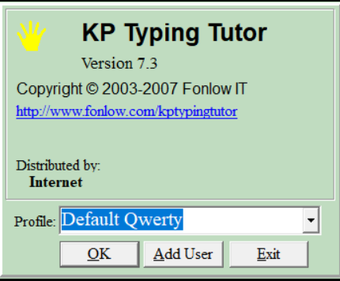 Image 0 for KP Typing Tutor