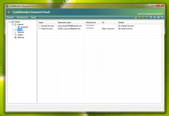 Imagen 2 para CodeWonders Password Vaul…