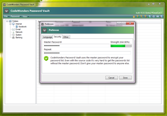 Imagen 1 para CodeWonders Password Vaul…