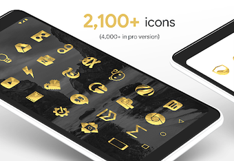 Imagen 0 para Gold Leaf - Icon Pack (Fr…