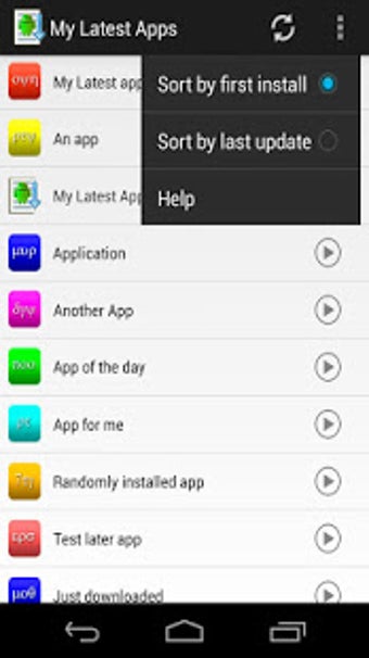 Imagen 1 para App Install History