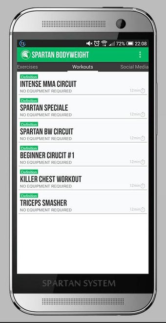 Image 1 for MMA Spartan Bodyweight Fr…