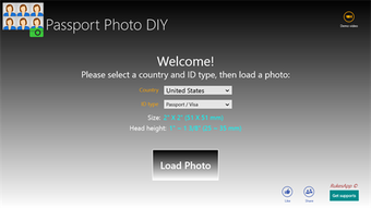 Imagen 2 para Passport Photo DIY for Wi…