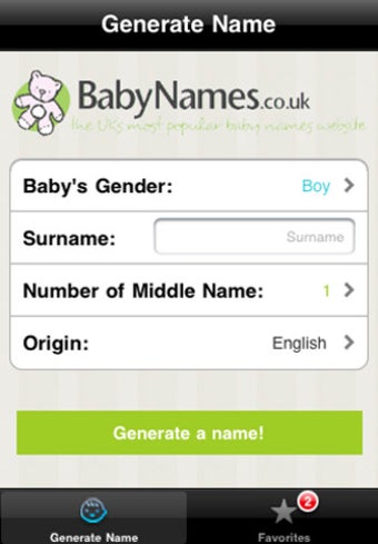 Image 0 for Baby Name Generator