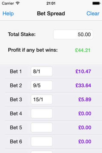Image 0 for Bet Spread