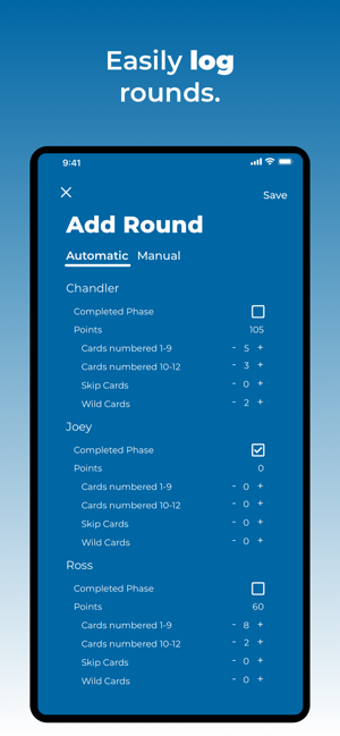 Image 2 for Phase 10 Score Keeper
