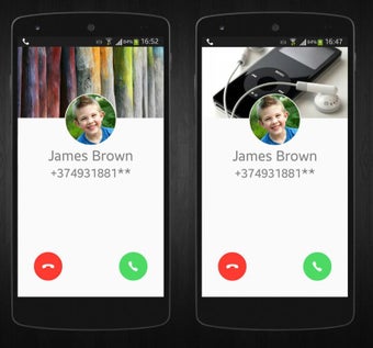 Image 1 for Large Call Screen