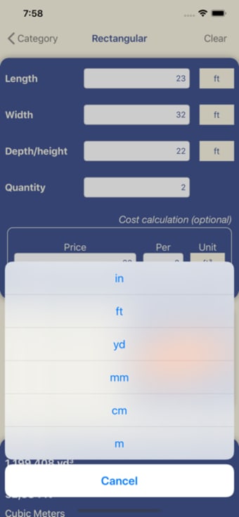 Image 3 for Cubic yards calculator + …