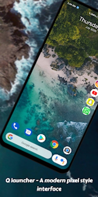 Imagen 1 para Q Launcher for Android Q …