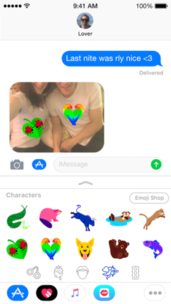 Image 3 for Flirtmoji Keyboard Sticke…