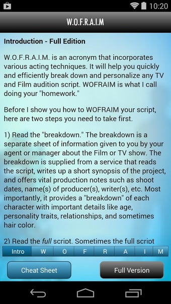 Imagen 3 para Actor Audition App