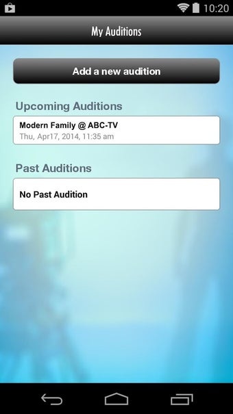 Imagen 1 para Actor Audition App