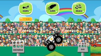 Imagen 1 para Monster Truck Game for Ki…