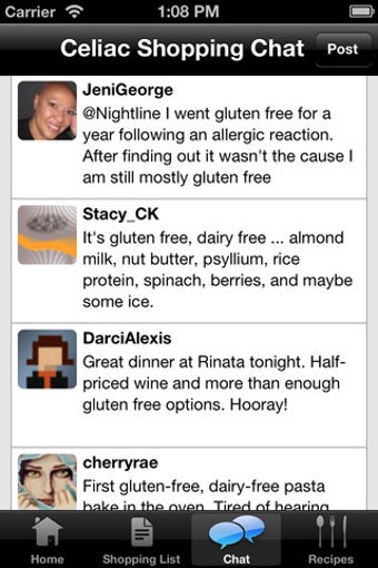 Image 0 for Celiac Shopping List & Gl…