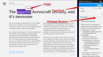 Image 1 for Sidebar Dictionary for Wi…