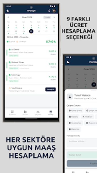 Image 0 for Puantaj Defteri Yevmiye M…