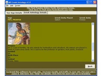 Image 0 for MB Greek Astrology
