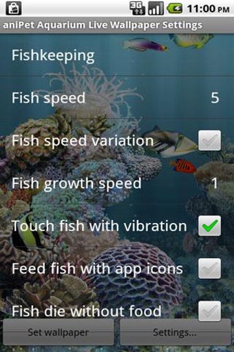 Image 3 for aniPet Aquarium Live Wall…