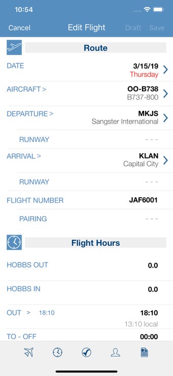 Image 3 for PILOTLOG - CrewLounge