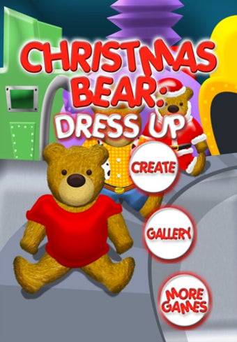 Image 3 for A Christmas Bear: Dress U…