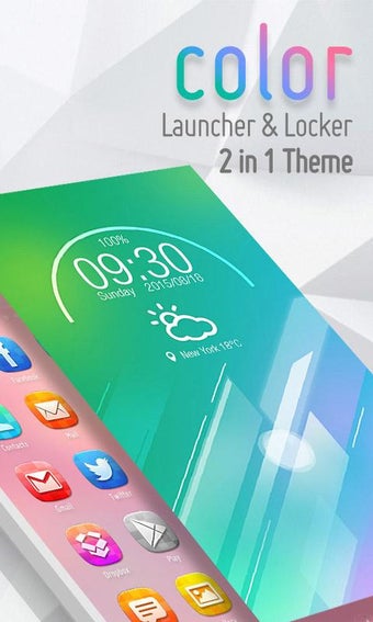 Image 1 for (FREE) Color 2 In 1 Theme