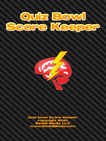 Image 0 for Quiz Bowl Scorekeeper