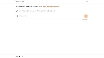 Imagen 0 para AWS Docs GPT