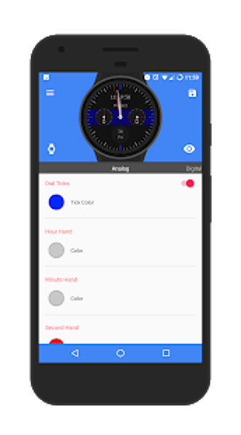 Image 0 for Thin Blue Line Watchface …
