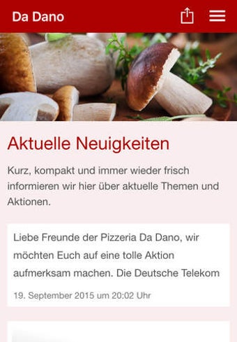 Image 0 for Pizzeria Da Dano Soest