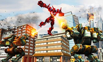 Imagen 2 para Robot Car War Transform F…