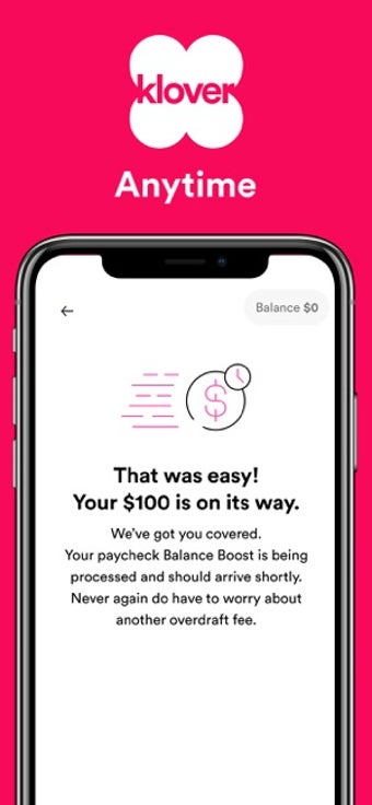 Image 3 for Klover: $100 between payc…