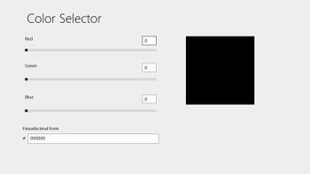 Image 1 for Color Selector for Window…