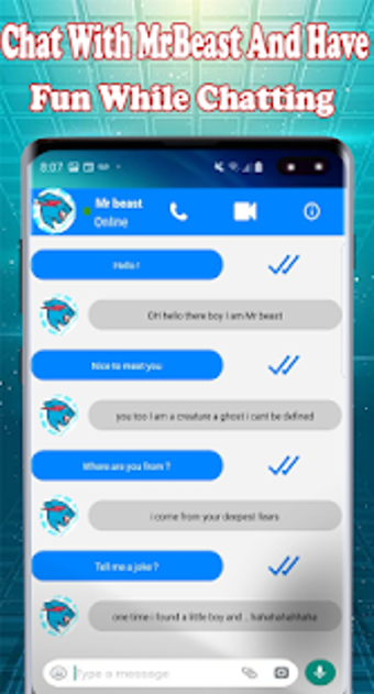 Image 2 for Fake Call Mr Beast - Simu…
