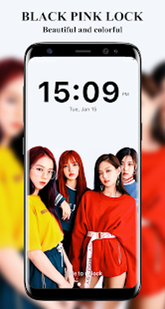Imagen 0 para BlackPink Pattern Lock Sc…