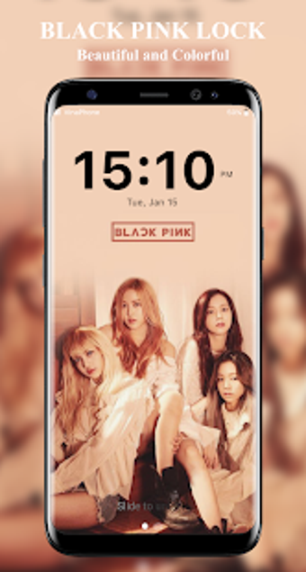 Imagen 2 para BlackPink Pattern Lock Sc…