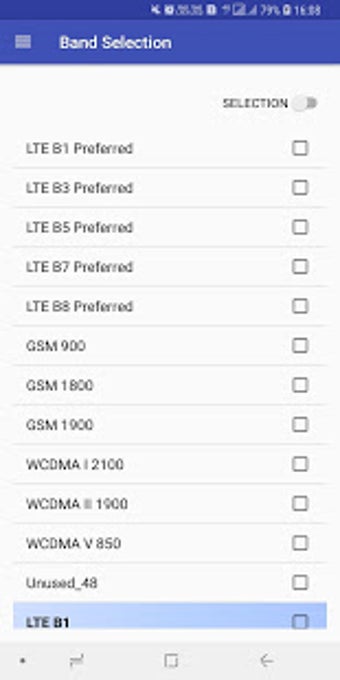 Image 1 for Network Mode Samsung