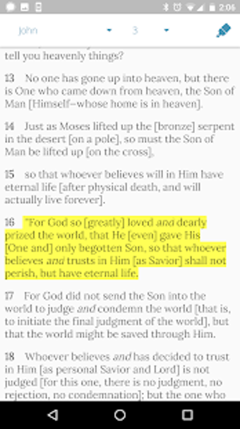 Imagen 1 para Amplified Bible Offline N…