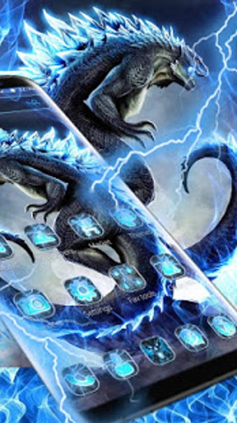 Image 0 for Neon Godzilla Thunder The…
