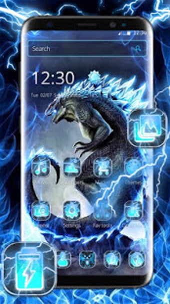 Image 3 for Neon Godzilla Thunder The…