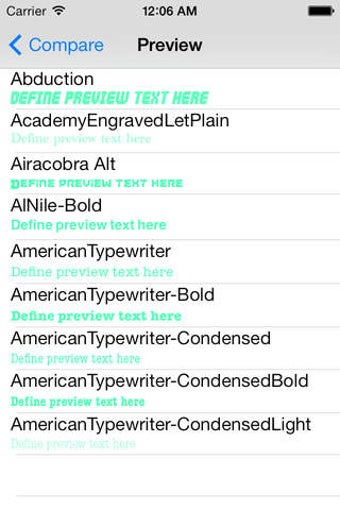 Image 0 for Fonts Previewer Free Vers…