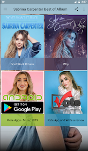 Image 1 for Sabrina Carpenter Best of…