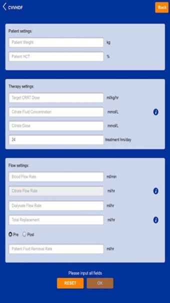 Image 0 for CRRT Dose Calculator