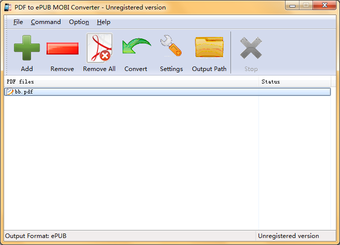 Image 0 for PDF to ePUB MOBI Converte…