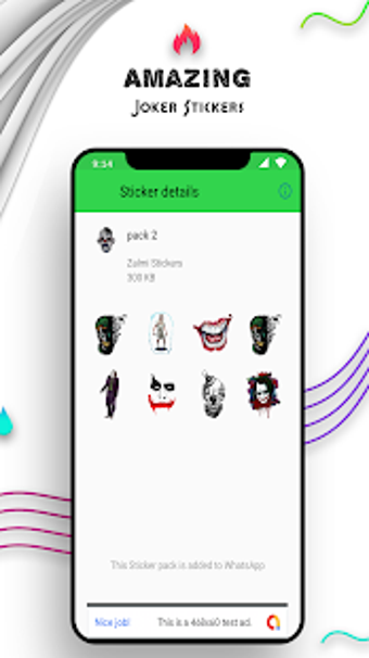 Imagen 2 para WAStickerApps - Joker Sti…