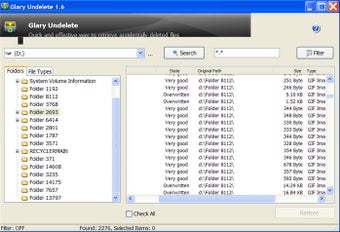 Image 0 for Glary Undelete