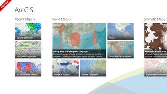 Image 0 for ArcGIS for Windows 8