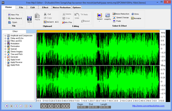 Image 0 for Free MP3 Editor