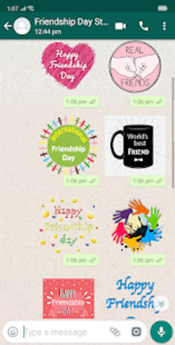 Imagen 2 para Friendship Day GIF : Frie…