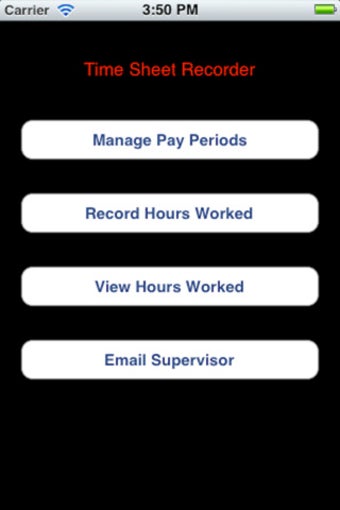 Image 1 for Time Sheet Recorder