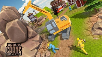 Imagen 3 para Heavy Excavator Crane 201…